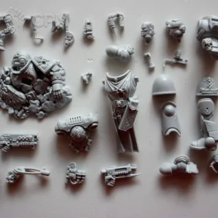 Описание картинки Space Marines Primaris Apothecary от Mechanic по цене 450руб | Свободный Рынок Миниатюр - СРМ