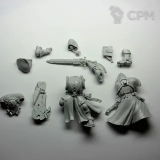 Описание картинки Primaris Librarian in Phobos Armour от Mechanic по цене 450руб | Свободный Рынок Миниатюр - СРМ