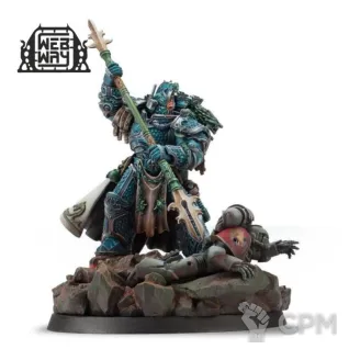 Описание картинки Alpharius, Primarch of the Alpha Legion (FW+подставки) от WebWay по цене 2 365руб | Свободный Рынок Миниатюр - СРМ