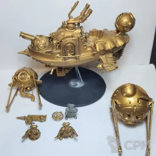 Описание картинки Arkanaut frigate, оригинал в грунте от Shamkin по цене 8 800руб | Свободный Рынок Миниатюр - СРМ