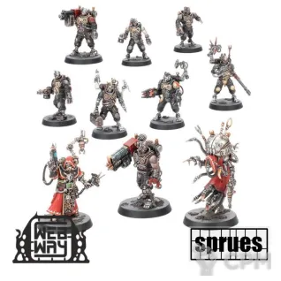 Описание картинки Battleclade Kill Team (3 литника) [40K] от WebWay по цене 2 640руб | Свободный Рынок Миниатюр - СРМ