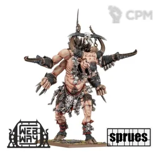 Описание картинки Beastmen Cygor / Ghorgon (2 литника) от WebWay по цене 3 531руб | Свободный Рынок Миниатюр - СРМ