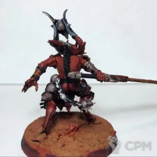 Описание картинки Bloodmaster, Herald of Khorne, оригинал от Shamkin по цене 3 300руб | Свободный Рынок Миниатюр - СРМ