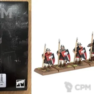 Описание картинки Classic Men-at-Arms with Spears от zurdo по цене 6 500руб | Свободный Рынок Миниатюр - СРМ