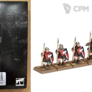 Описание картинки Classic Men-at-Arms with Spears от zurdo по цене 6 500руб | Свободный Рынок Миниатюр - СРМ