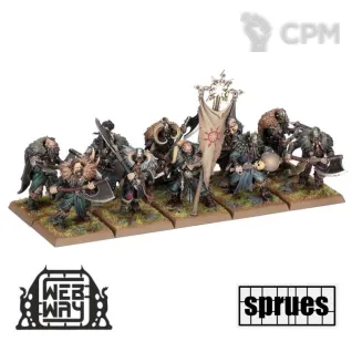 Описание картинки Chaos Marauders (10шт) (3 литника) от WebWay по цене 2 662руб | Свободный Рынок Миниатюр - СРМ