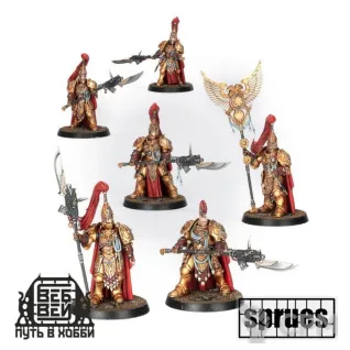Описание картинки Custodian Guard Sodality (3 литника) от WebWay по цене 2 530руб | Свободный Рынок Миниатюр - СРМ