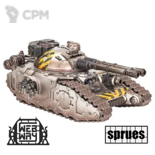 Описание картинки Fellblade Super-Heavy Battle Tank (8 литников) от WebWay по цене 9 350руб | Свободный Рынок Миниатюр - СРМ