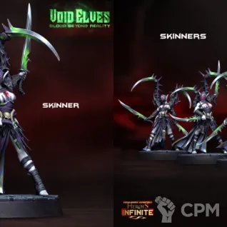 Описание картинки Dark Elves/Skinners от Barduck Miniatures по цене 989руб | Свободный Рынок Миниатюр - СРМ
