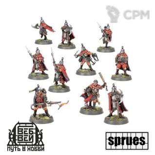 Описание картинки Freeguild Grenadiers (2 литника) от WebWay по цене 1 870руб | Свободный Рынок Миниатюр - СРМ