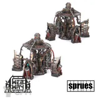 Описание картинки Hive Data Stack Cluster (2 шт) (2 литника) от WebWay по цене 2 420руб | Свободный Рынок Миниатюр - СРМ