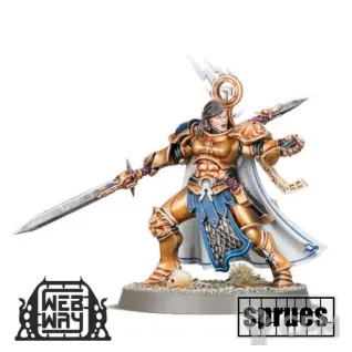 Описание картинки Knight-Questor Larissa Shadowstalker (1 литник) от WebWay по цене 1 100руб | Свободный Рынок Миниатюр - СРМ