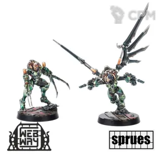 Описание картинки Malcadon, Yeld, and Jakara Spyre Hunters (половина) (1 литник) от WebWay по цене 990руб | Свободный Рынок Миниатюр - СРМ