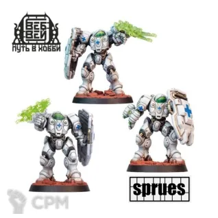 Описание картинки Terran - Medic (1 литник + прозр.) от WebWay по цене 1 815руб | Свободный Рынок Миниатюр - СРМ