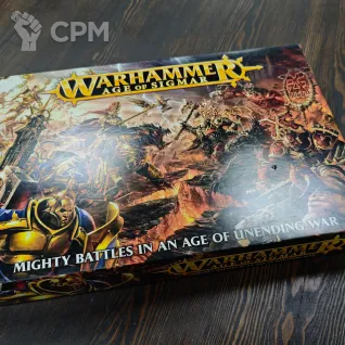 Описание картинки Warhammer Age of Sigmar Starter Set от Monger по цене 24 450руб | Свободный Рынок Миниатюр - СРМ