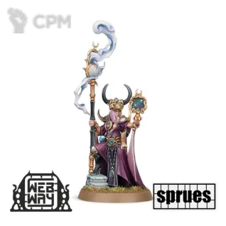 Описание картинки Shardspeaker of Slaanesh (1 литник) от WebWay по цене 814руб | Свободный Рынок Миниатюр - СРМ