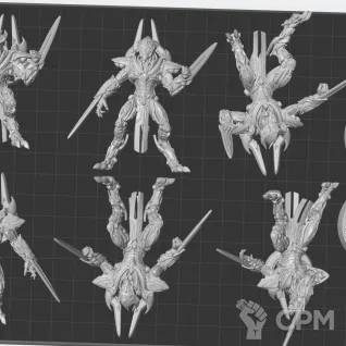 Описание картинки Protoss Sentinel \ Zealot от White Blackjack по цене 999руб | Свободный Рынок Миниатюр - СРМ