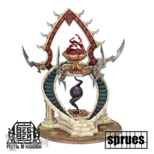 Описание картинки Shrine of Dark Tribute (1 литник) от WebWay по цене 1 980руб | Свободный Рынок Миниатюр - СРМ