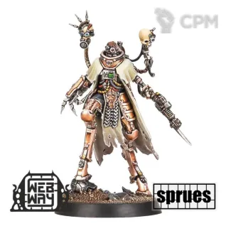 Описание картинки Skitarii Battle-Pilgrym Marshal (1 литник) от WebWay по цене 1 045руб | Свободный Рынок Миниатюр - СРМ
