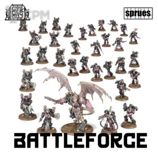 Описание картинки (Starter Set) Battleforce - Emperor's Children - Lords of Excess (18 литников) от WebWay по цене 14 146руб | Свободный Рынок Миниатюр - СРМ