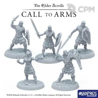 Описание картинки Call to Arms Skyrim Imperial Legion от Barduck Miniatures по цене 1 390руб | Свободный Рынок Миниатюр - СРМ