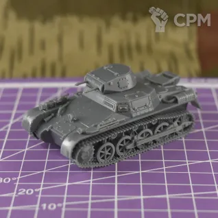 Описание картинки Немецкий легкий танк Panzer l А / масштаб 1:56/ 28мм от DModels по цене 400руб | Свободный Рынок Миниатюр - СРМ
