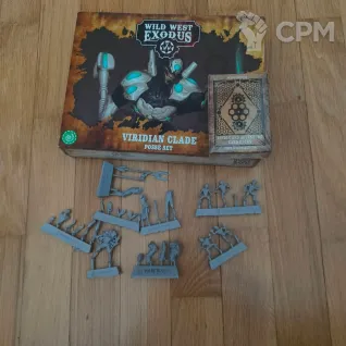 Описание картинки Viridian Clade и Cerulean Clade + экшен карты от BeardDolf по цене 3 000руб | Свободный Рынок Миниатюр - СРМ