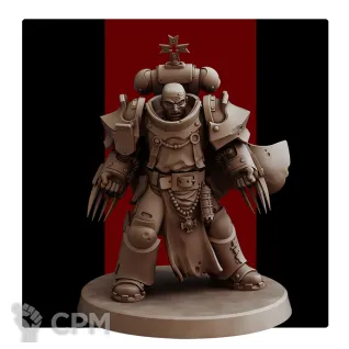 Описание картинки Black Templars Sword Brethren от Печатный подвальчик по цене 1 435руб | Свободный Рынок Миниатюр - СРМ