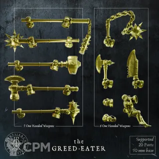 Описание картинки Greed Eater от Manufactorum76 по цене 750руб | Свободный Рынок Миниатюр - СРМ