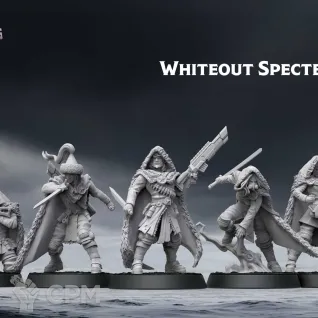 Описание картинки Whiteout Specters от Manufactorum76 по цене 800руб | Свободный Рынок Миниатюр - СРМ
