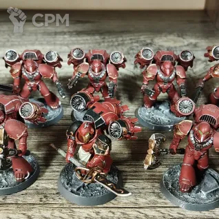 Описание картинки Assault squad от JimmHorizon по цене 4 500руб | Свободный Рынок Миниатюр - СРМ