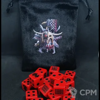 Описание картинки Ork Dice Кубы Орков от Fle94 по цене 2 800руб | Свободный Рынок Миниатюр - СРМ