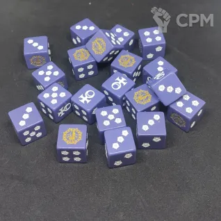 Описание картинки Sisters of Battle Dice Кубы Сестер Битв от Fle94 по цене 2 800руб | Свободный Рынок Миниатюр - СРМ