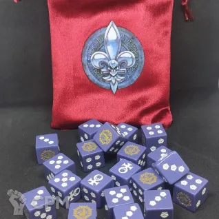 Описание картинки Sisters of Battle Dice Кубы Сестер Битв от Fle94 по цене 2 800руб | Свободный Рынок Миниатюр - СРМ