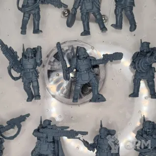 Описание картинки Astra Militarum Kasrkin от Бруталити по цене 2 000руб | Свободный Рынок Миниатюр - СРМ