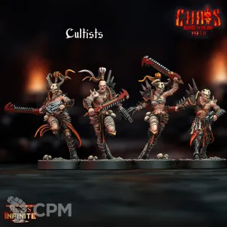 Описание картинки Cultists от Бруталити по цене 1 000руб | Свободный Рынок Миниатюр - СРМ