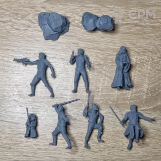 Описание картинки Star Wars Heroes 1 от Бруталити по цене 1 500руб | Свободный Рынок Миниатюр - СРМ