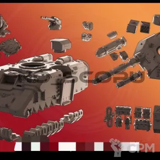 Описание картинки Primaris Repulsor Executioner от Бруталити по цене 3 600руб | Свободный Рынок Миниатюр - СРМ