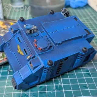 Описание картинки Space Marine Rhino Tank от Zanoza по цене 650руб | Свободный Рынок Миниатюр - СРМ