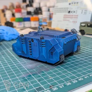 Описание картинки Space Marine Rhino Tank от Zanoza по цене 650руб | Свободный Рынок Миниатюр - СРМ