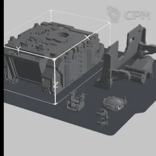 Описание картинки Space marines: Vindicator от Zanoza по цене 630руб | Свободный Рынок Миниатюр - СРМ