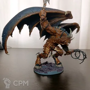 Описание картинки Forge World Bloodthirster, An’ggrath the Unbound от Алгор по цене 28 000руб | Свободный Рынок Миниатюр - СРМ