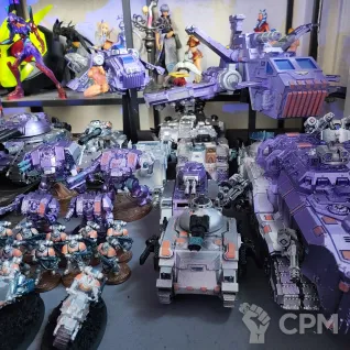 Описание картинки Армия imperial fists от Demushu  по цене 16 000руб | Свободный Рынок Миниатюр - СРМ