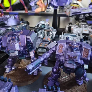 Описание картинки Армия imperial fists от Demushu  по цене 16 000руб | Свободный Рынок Миниатюр - СРМ