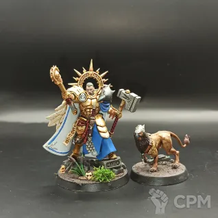 Описание картинки Stormcast harbinger от mantihorus1 по цене 8 000руб | Свободный Рынок Миниатюр - СРМ