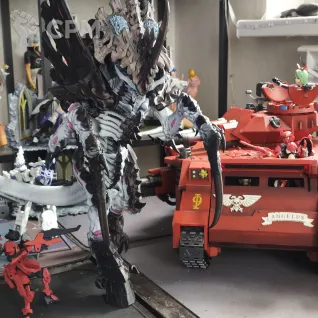 Описание картинки Warhammer tyranid Norn Emissary от Demushu  по цене 7 000руб | Свободный Рынок Миниатюр - СРМ