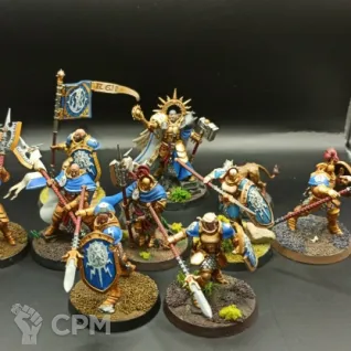 Описание картинки Stormcast harbinger от mantihorus1 по цене 8 000руб | Свободный Рынок Миниатюр - СРМ