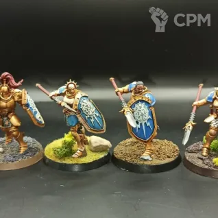 Описание картинки Stormcast harbinger от mantihorus1 по цене 8 000руб | Свободный Рынок Миниатюр - СРМ