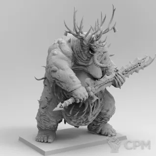 Описание картинки Great unclean one от 2bro Брянск по цене 1 800руб | Свободный Рынок Миниатюр - СРМ