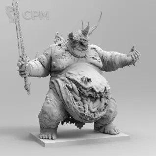 Описание картинки Great unclean one от 2bro Брянск по цене 1 800руб | Свободный Рынок Миниатюр - СРМ